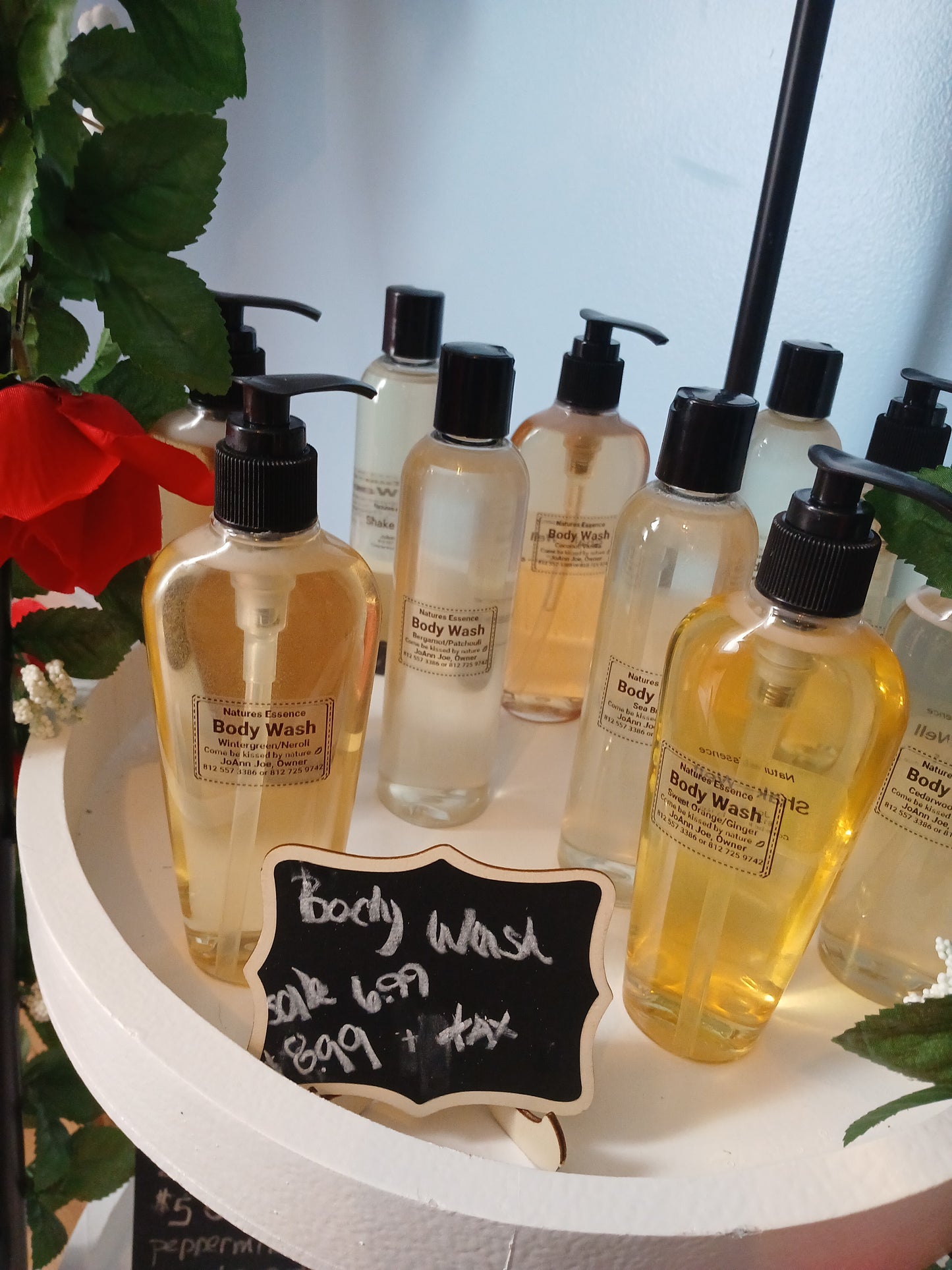 All Natural Plant Base Body Wash/Shampoo