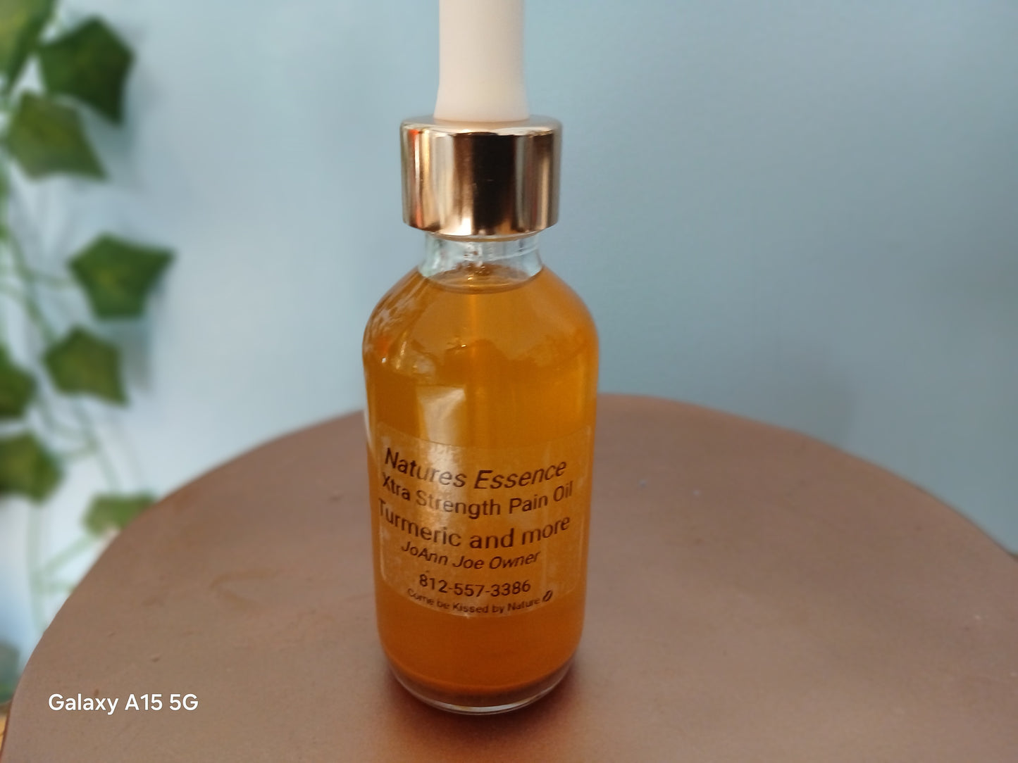 All Natural Turmeric Pain Massage Oil