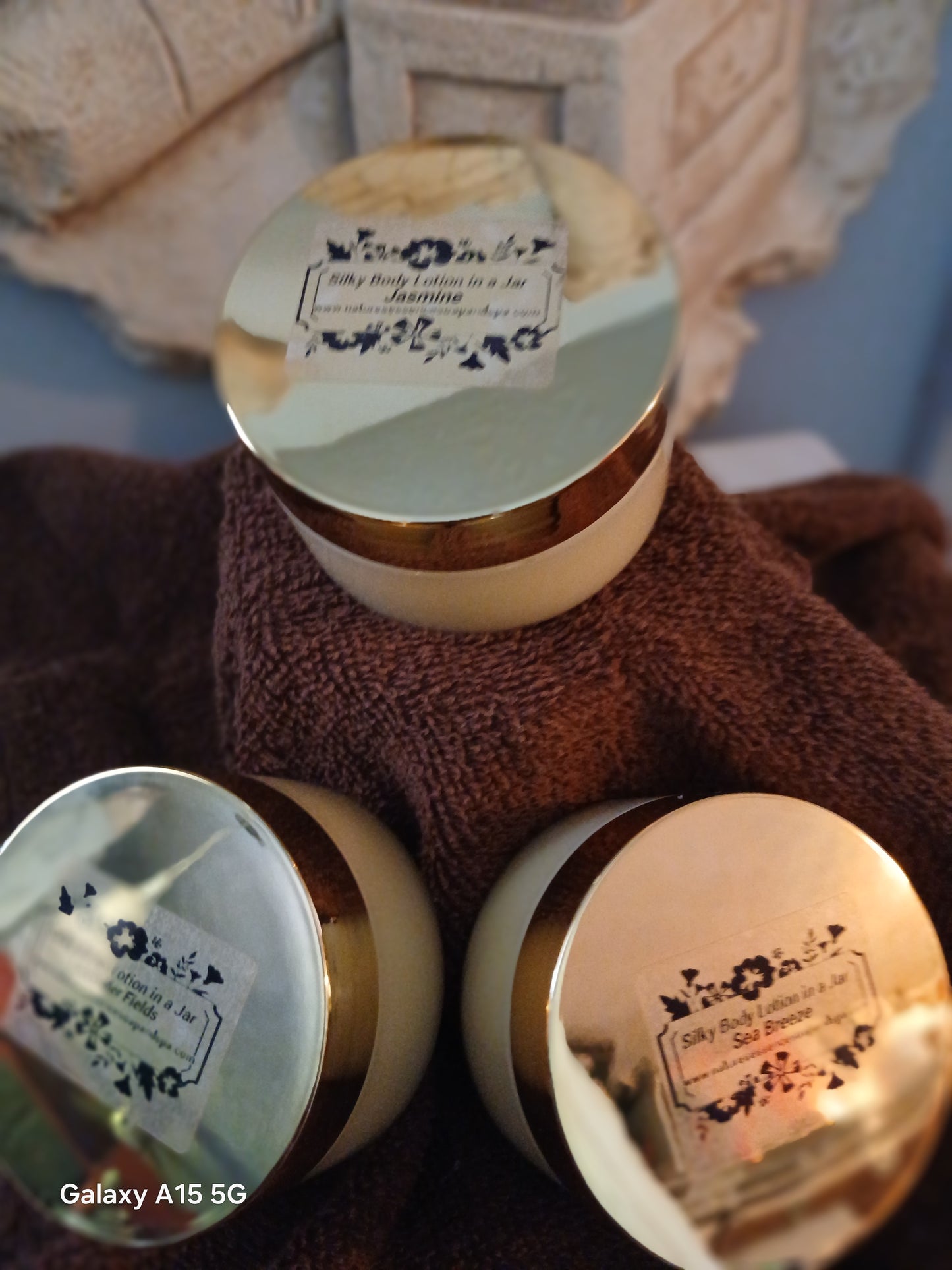 All Natural Silky Body Lotion in a Jar