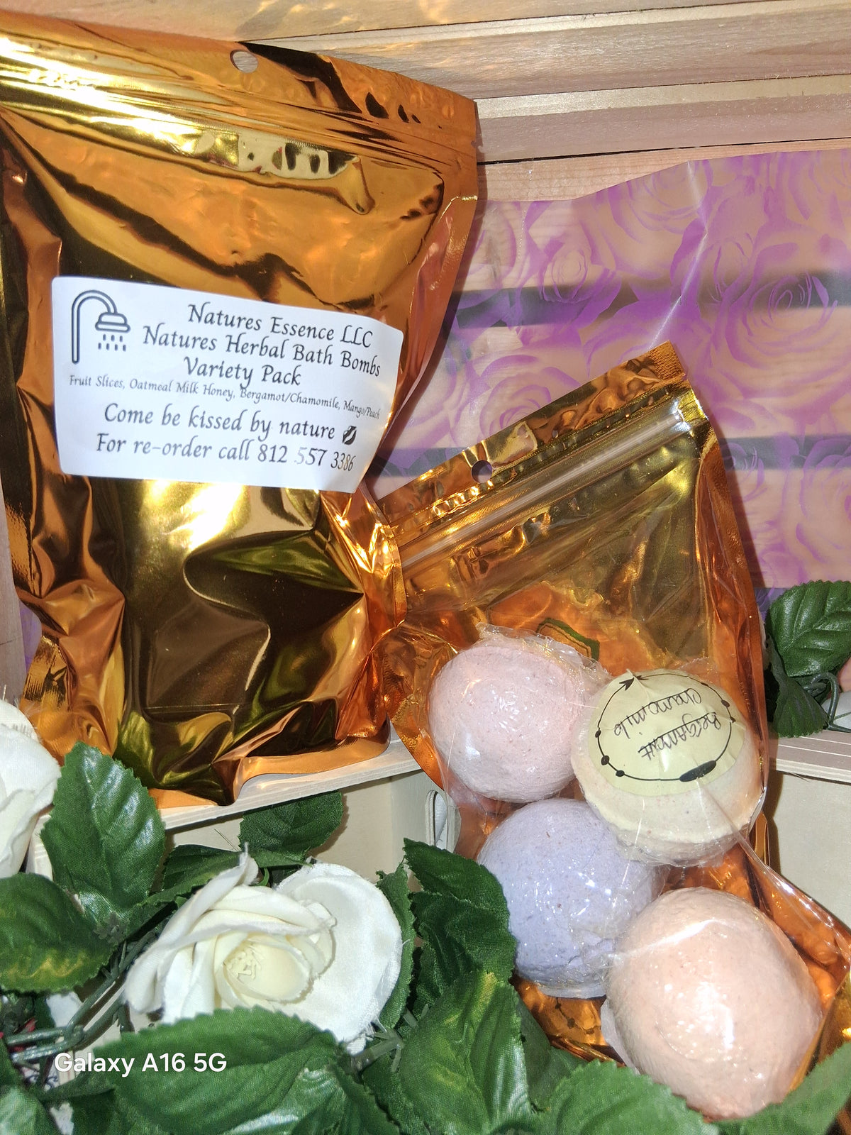 Natures Herbal Bath Bombs and Shower Steamers