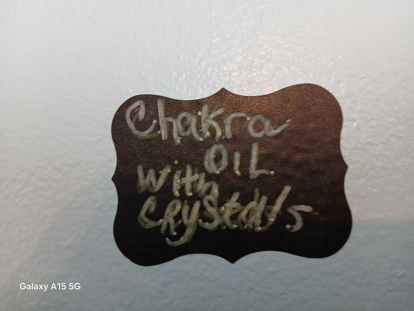 Chakra Oils/w Crystal Infused