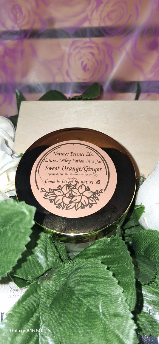Natures Silky Lotion in a Jar